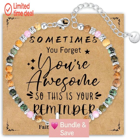 Christian Cross Bracelet, Baptism Confirmation Gift, Birthday Christmas Present - Picture 1 of 8